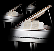 Hohner White Baby Grand Piano Complete edition
